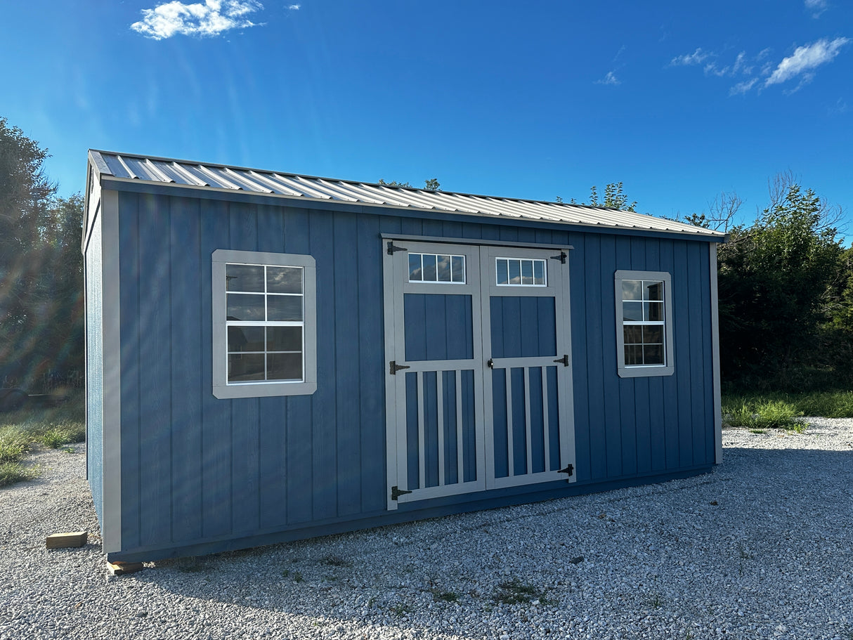 10x20 Side Lofted Utility Shed - Hampton, NE | NE Sheds