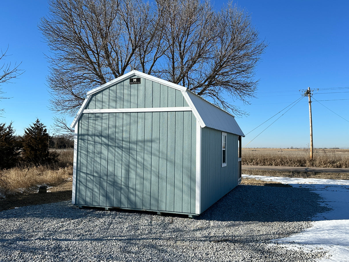 USED 12x24 Lofted Cabin - Hampton Location | NE Sheds