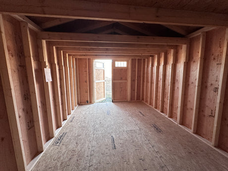 SOLD 12x20 Lofted Utility - Wisner NE. NEsheds
