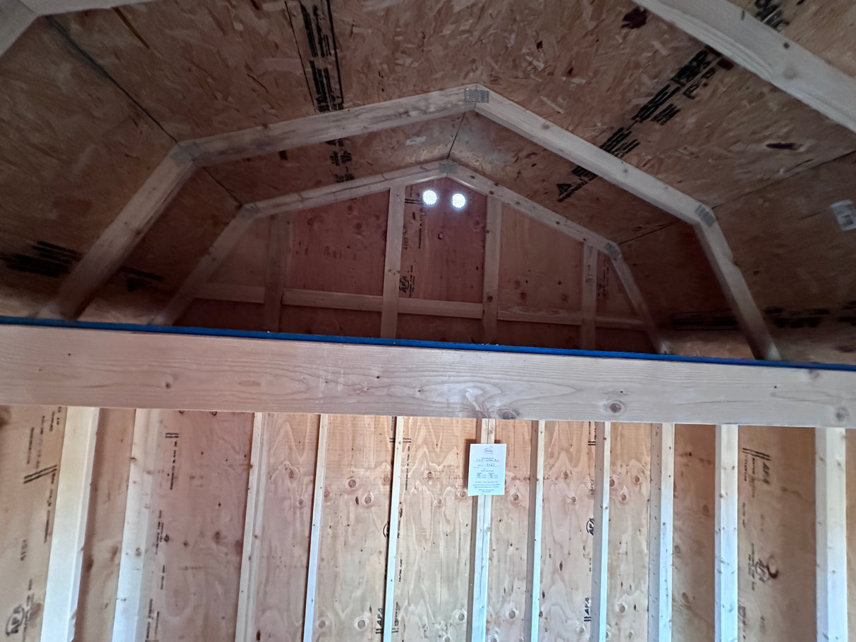 10x12 Lofted Barn - Wisner NE. NEsheds