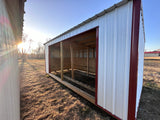 Sold | 10x20 Metal Loafing Shed - Wisner NE. NEsheds