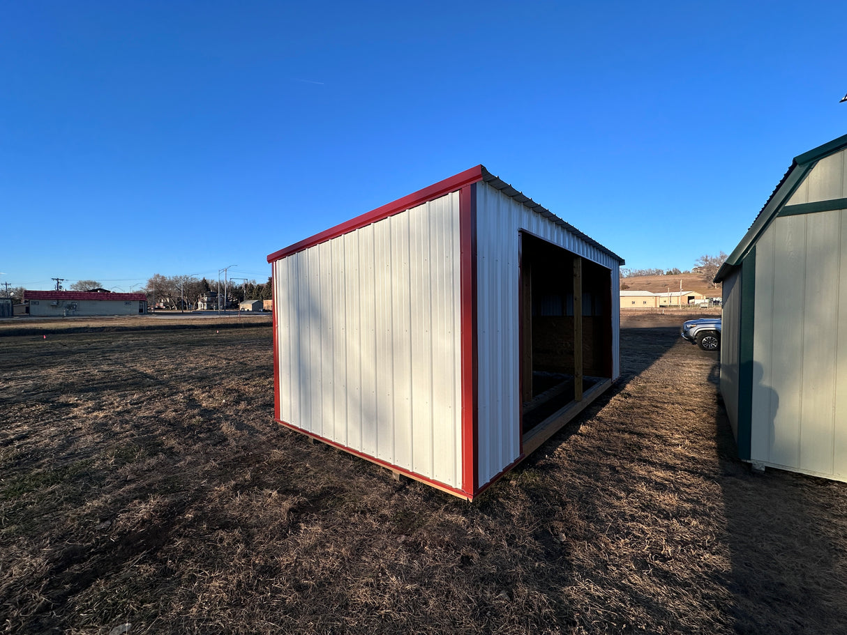 Sold | 10x20 Metal Loafing Shed - Wisner NE. NEsheds