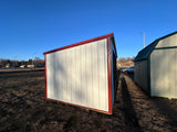 Sold | 10x20 Metal Loafing Shed - Wisner NE. NEsheds