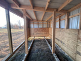 Sold | 10x20 Metal Loafing Shed - Wisner NE. NEsheds