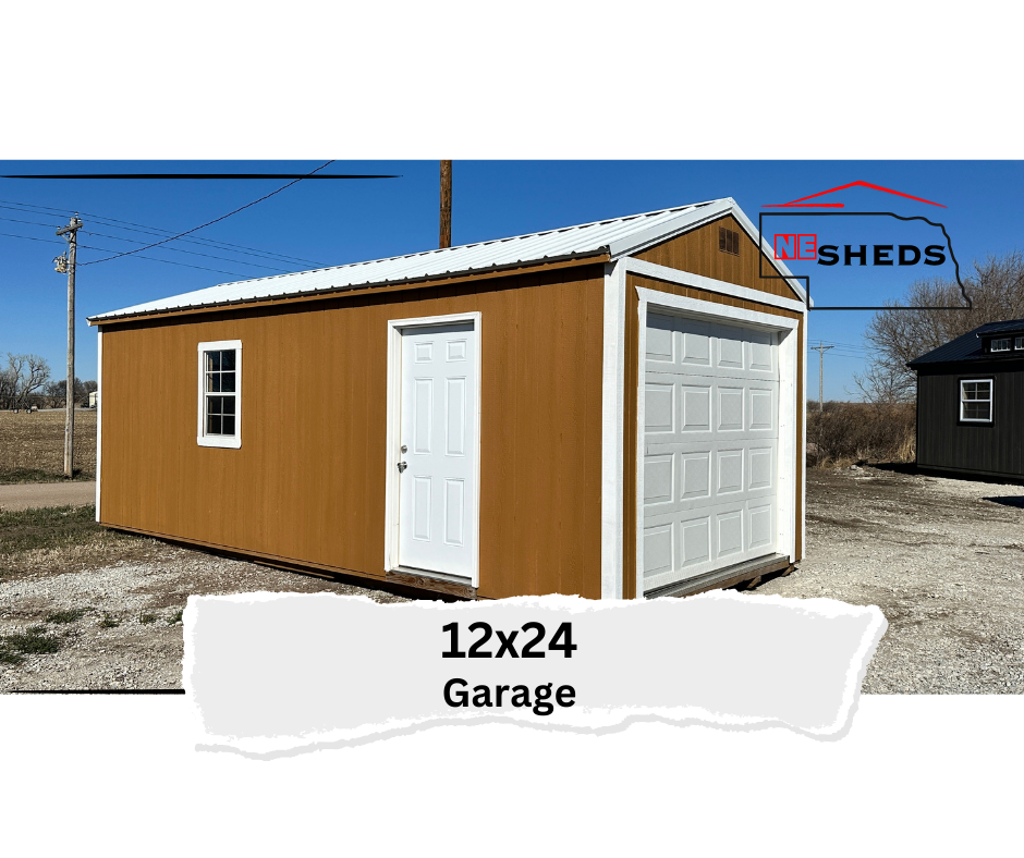 SOLD  12x24 Garage - Hampton Ne. Location | NE Sheds