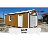 SOLD  12x24 Garage - Hampton Ne. Location | NE Sheds