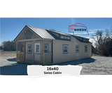 16x40 Swiss Cabin - Hampton Ne. Location | NE Sheds