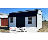 SOLD 10X20 Lofted Garden Shed - Grand Island, Nebraska Location | NE Sheds