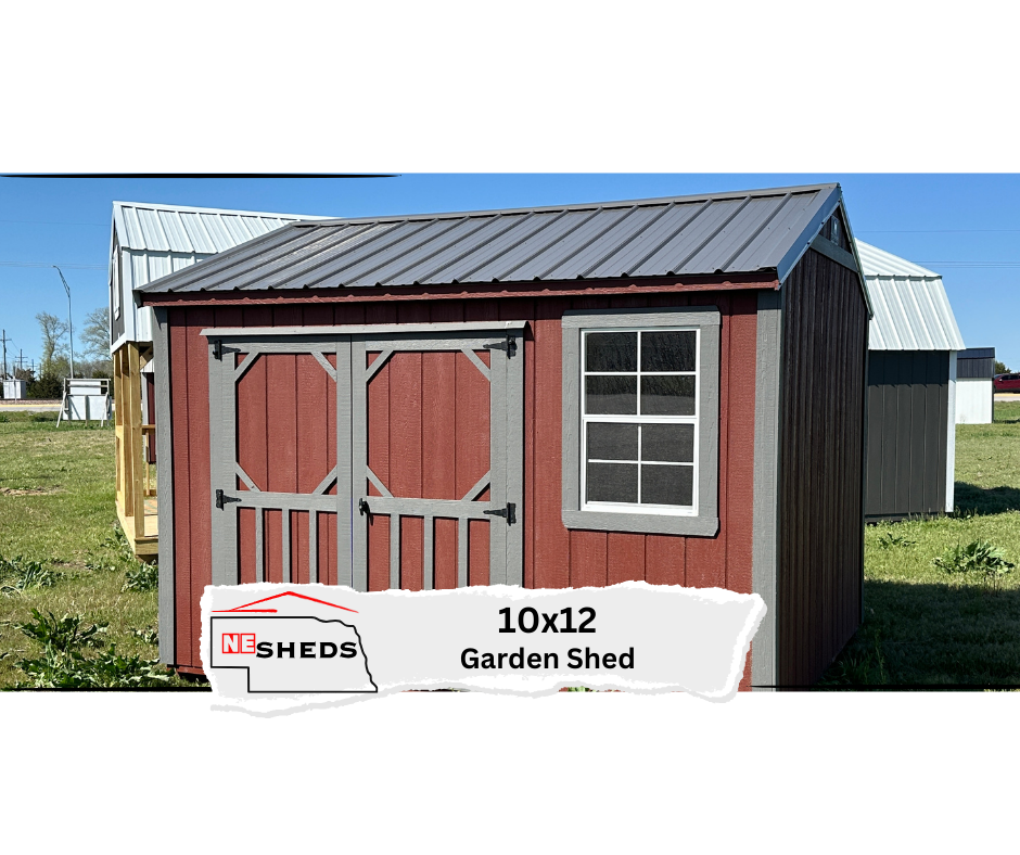 10x12 Garden Shed - Grand Island Nebraska | NE Sheds