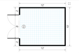 10x12 Lofted Barn - Wisner NE. NEsheds