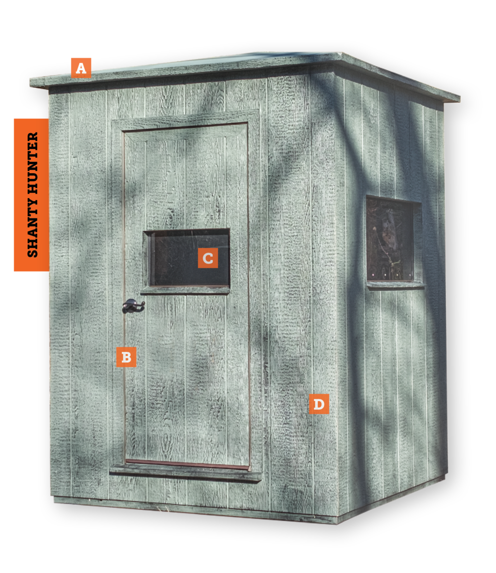 Shanty Hunter Blind [5x5 Blind] | NE Sheds