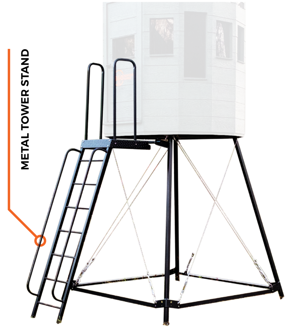 Tower Stands | 360 Hunting Blinds | NE Sheds