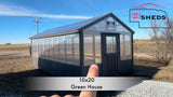 10x20 Green House - Hampton NE. NEsheds