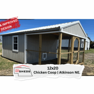 12x20 Chicken Coop - Atkinson, NE