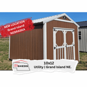 10x12 Utility Shed - Grand Island, NE