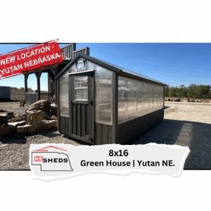 8x16 Greenhouse - Yutan, NE