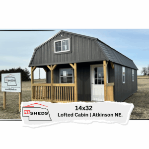 14x32 Lofted Cabin - Atkinson, NE