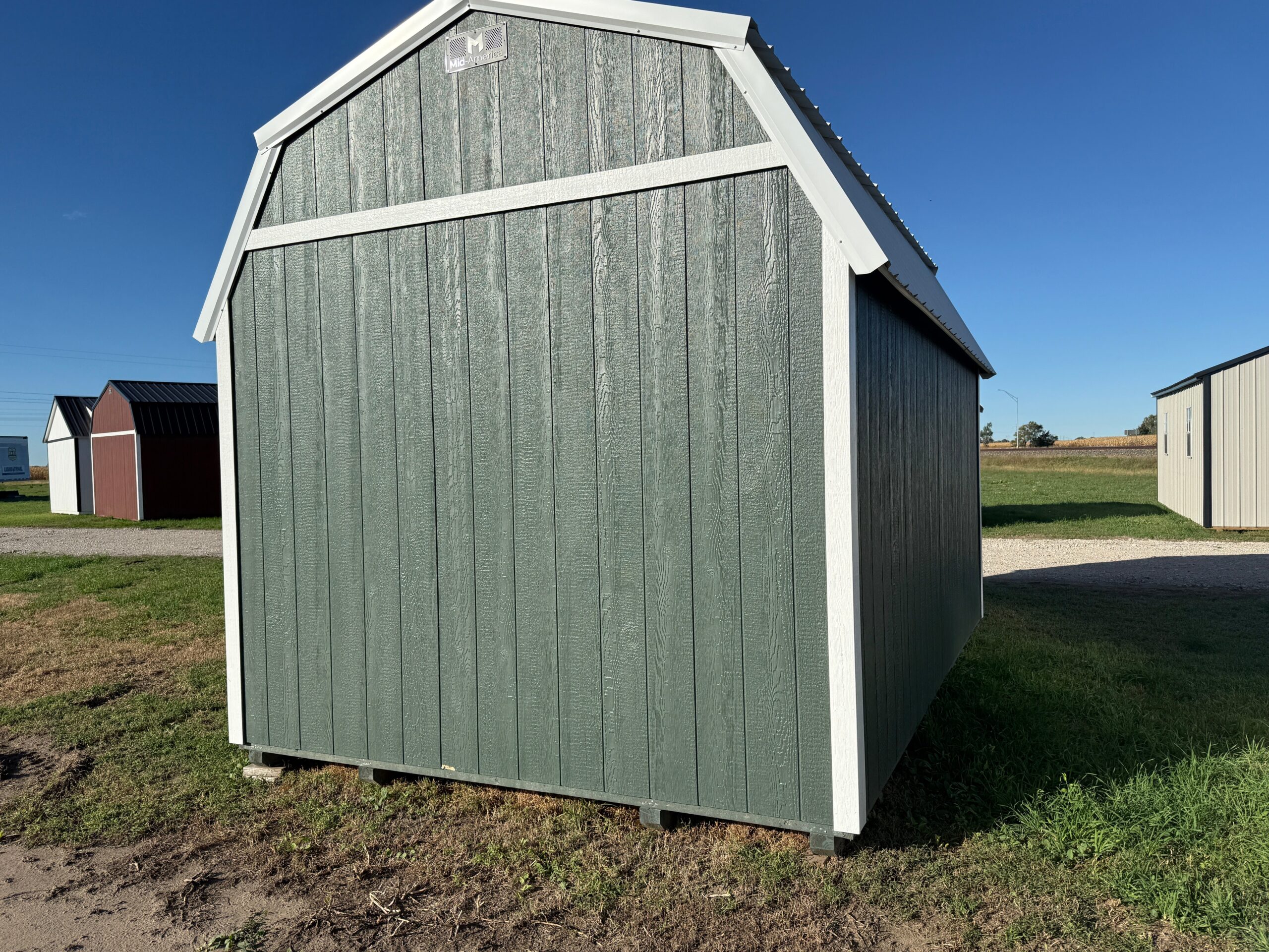 10x16 Lofted Barn - Alda, NE - Image 3