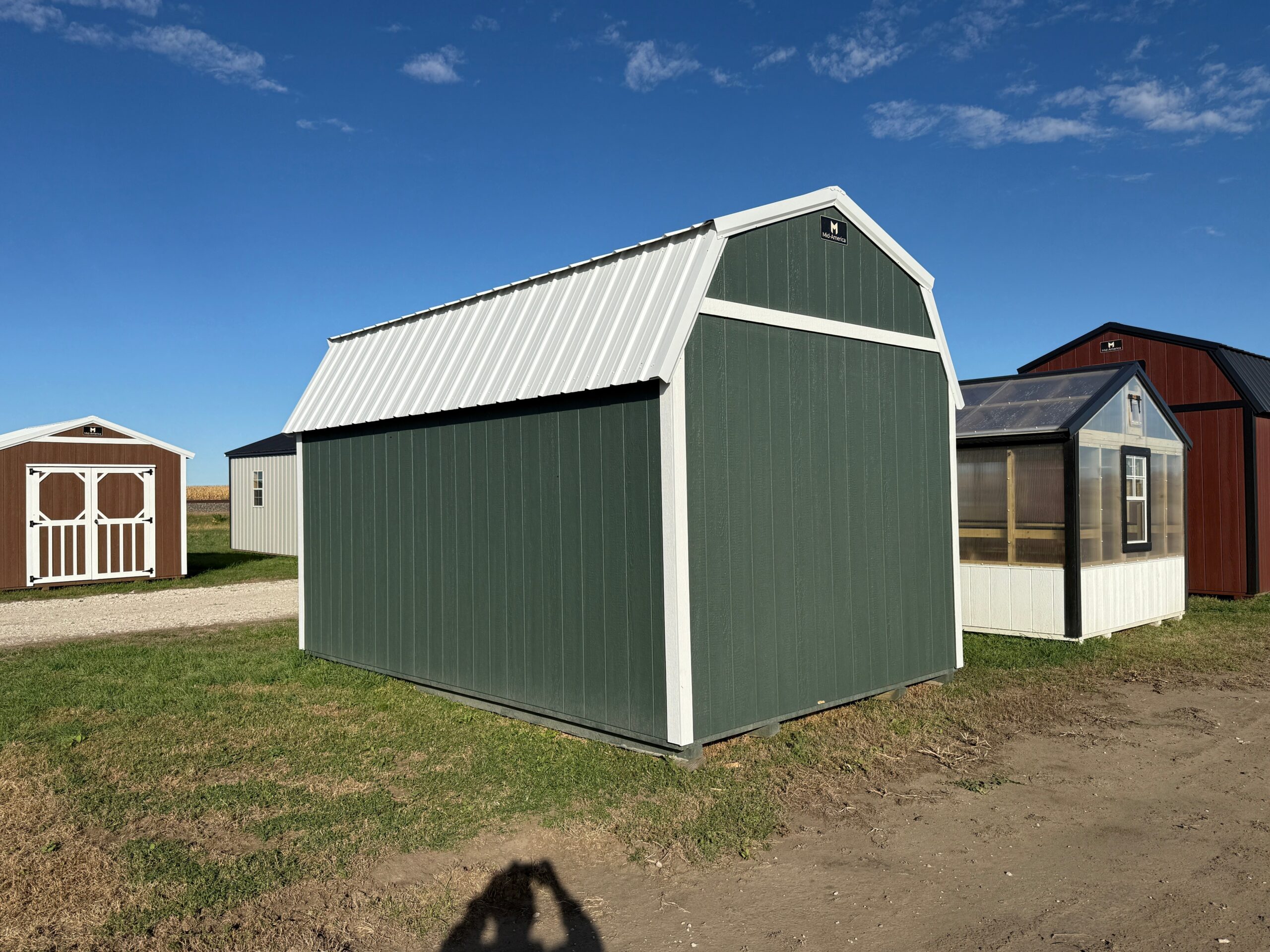 10x16 Lofted Barn - Alda, NE - Image 4